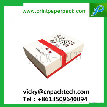 Modern Superior Embossing Handmade Paper Jewelry Storage Boxes Hamper Donut Cookie Gift Paper Box